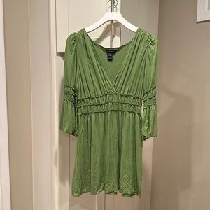 Max Edition Green Mini Dress